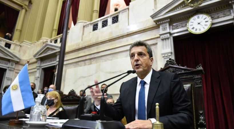 Sergio Massa fue reelecto como presidente de la Cámara de Diputados de la Nación