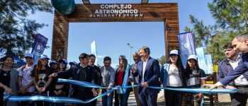 Almirante Brown: Inauguraron el Parque Astronómico en Ministro Rivadavia