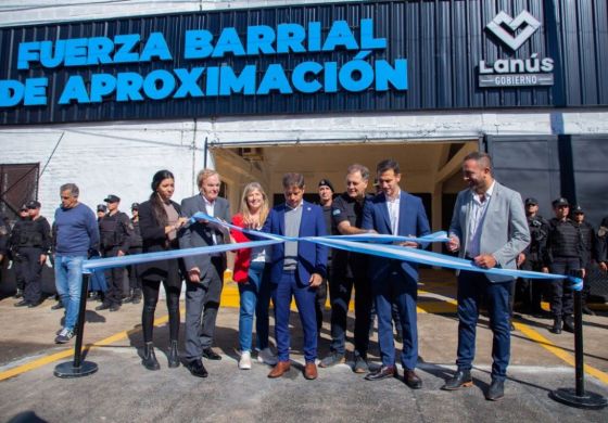 Julián Álvarez y Axel Kicillof inauguraron la nueva sede de FBA Lanús