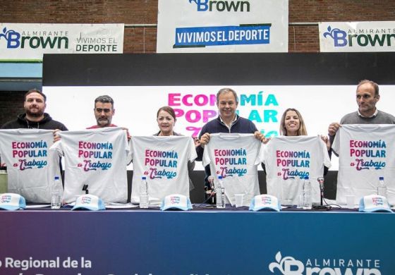 Almirante Brown fue sede del Consejo Regional de la Economía Popular y Social