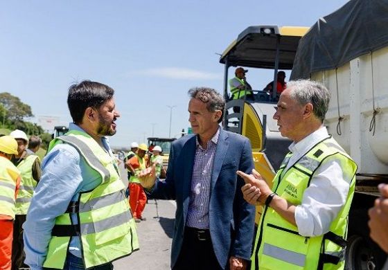 Berazategui: Katopodis inició las obras en el Ramal Gutiérrez