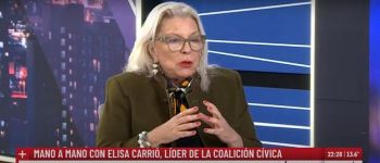 Elisa Carrio: 