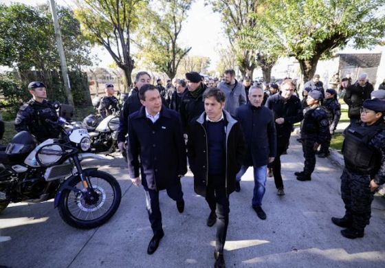 Florencio Varela: Nuevos patrulleros y motos para fortalecer la seguridad