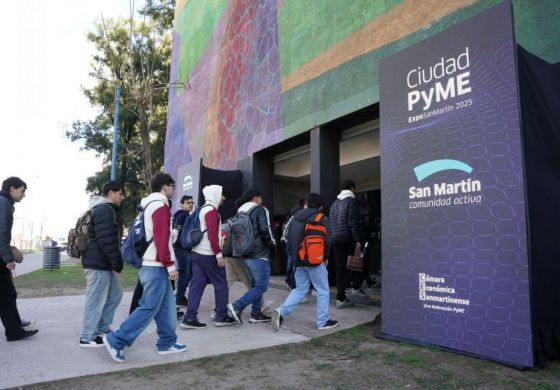 San Martín: Fernando Moreira inauguró la Expo Ciudad PyME 2025