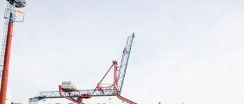 Kicillof encabezó el inicio de la ampliación del muelle de Dock Sud: inversión récord de 143 millones de dólares