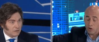Un Milei desencajado ni siquiera puede sostener entrevistas con periodistas 