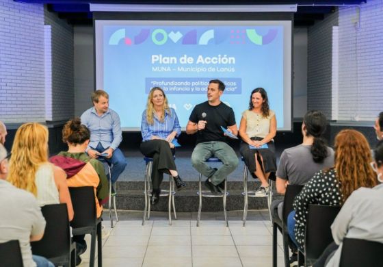 Lanús: Julián Álvarez presentó el plan de acción local 2025 de la iniciativa MUNA