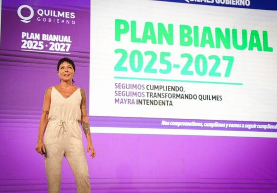 Quilmes: Mayra Mendoza presentó el Plan Bianual de Gestión 2025-2027