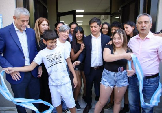 Jorge Ferraresi y Axel Kicillof inauguraron obras en Avellaneda