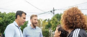 Lomas y Lanús avanzan con obras conjuntas para transformar la Avenida Lynch