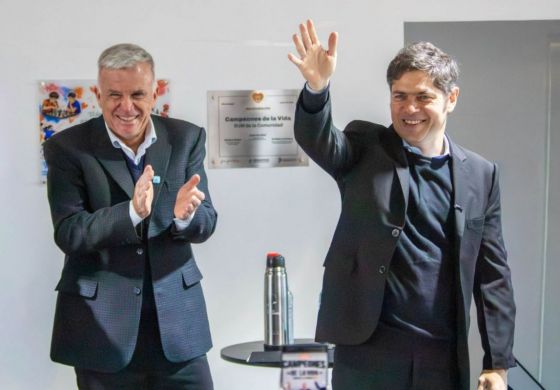 Kicillof inauguró un tramo de la colectora sur Avenida Circunvalación en Hudson
