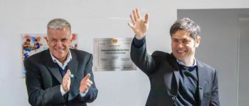 Kicillof inauguró un tramo de la colectora sur Avenida Circunvalación en Hudson