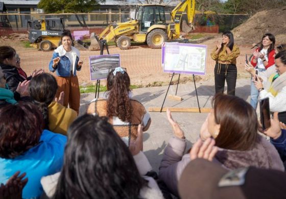 Quilmes inició la obra de un nuevo polideportivo en Ezpeleta Oeste