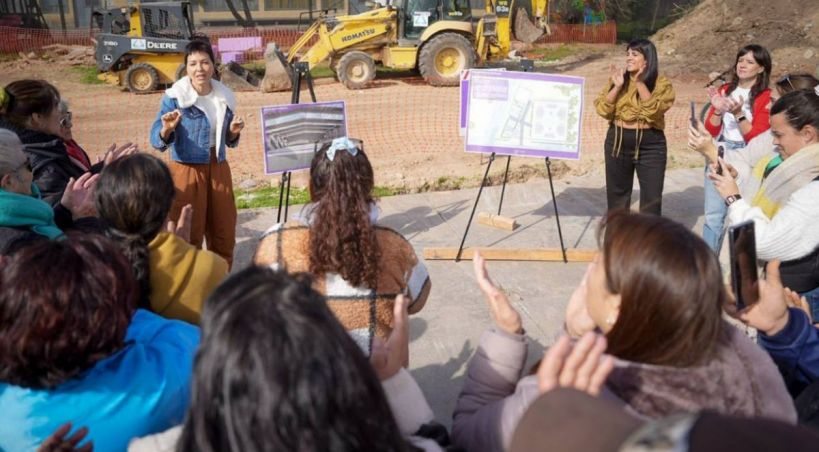 Quilmes inició la obra de un nuevo polideportivo en Ezpeleta Oeste