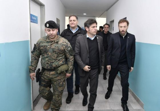 Lomas de Zamora: Kicillof inauguró una base de la UTOI y apuntó contra el ajuste de Milei en seguridad