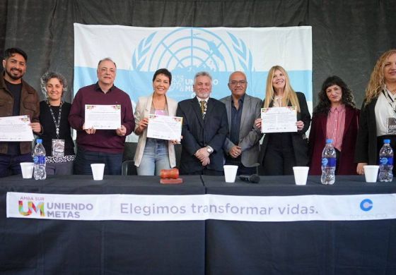 Mayra Mendoza participó del XXV Encuentro Uniendo Metas de Naciones Unidas